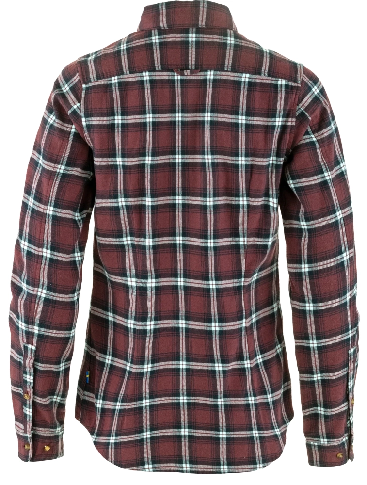 Ovik Flannel Shirt LS W, kolor: 357-514 - Port-Breeze Blue
