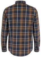 Fjallglim Regular Shirt M, kolor: 265-294 -Wood Brown / Black Oak