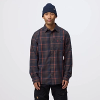 Fjallglim Regular Shirt M, kolor: 294-215 -Black Oak / Autumn Leaf