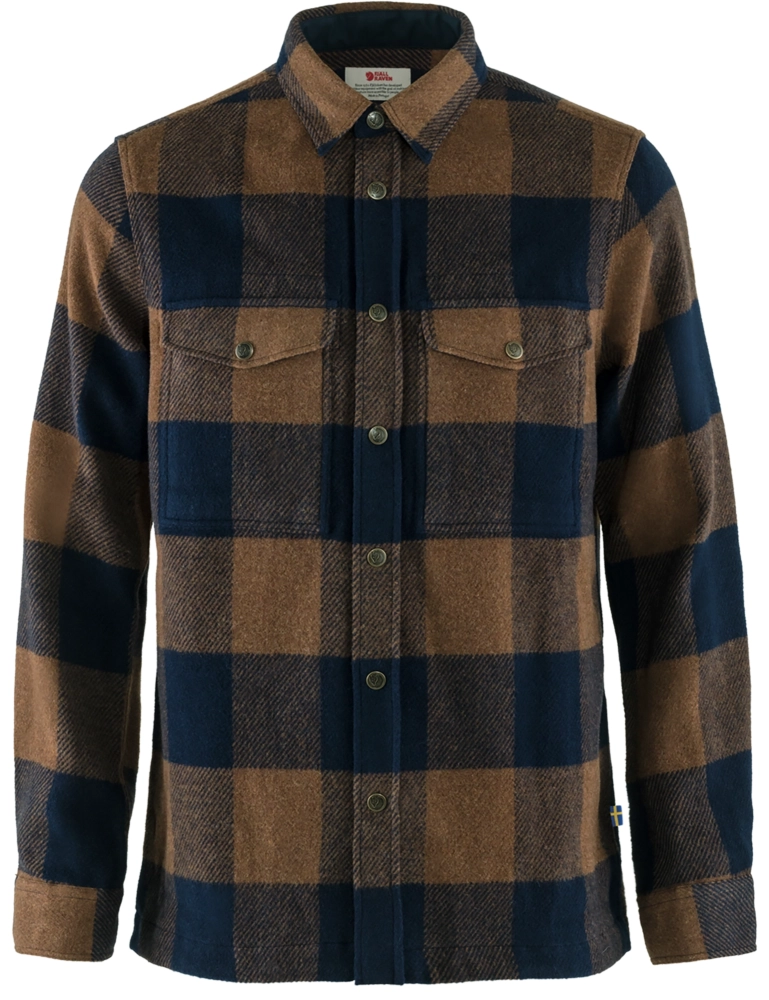 Canada Shirt M, kolor: 230-555 - Chestnut / Dark Navy