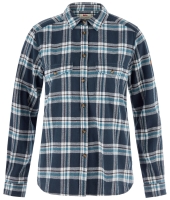 Ovik Heavy Flannel Shirt W, kolor: 560-111 - Navy/Eggshell
