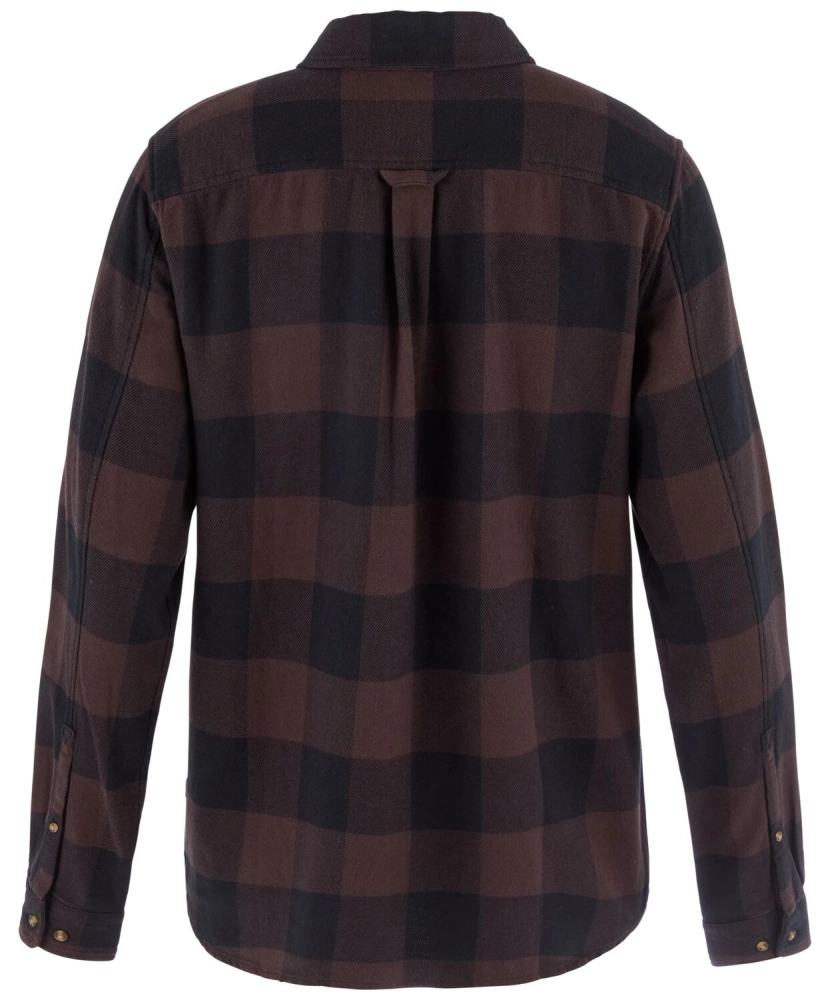 Ovik Heavy Flannel Shirt W, kolor: 294-550 - Black oak/Black