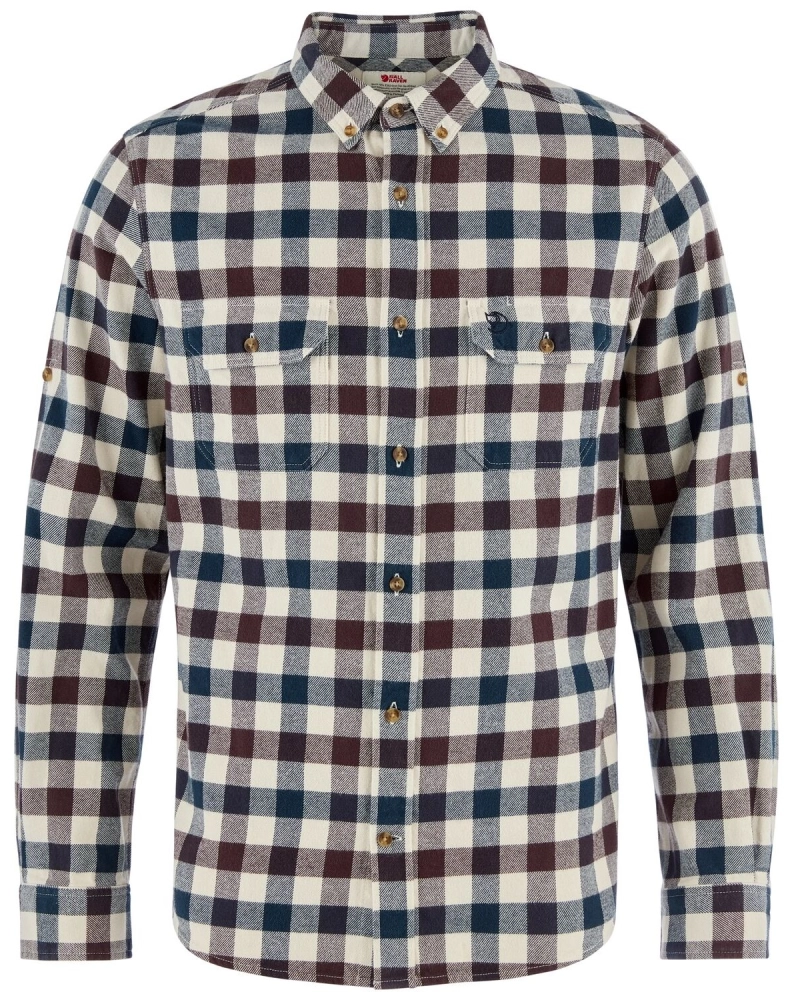 Fjallraven Skog Shirt, kolor: 113-294 Chalk White/Black Oak