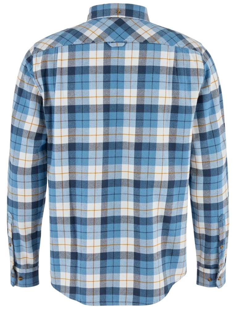 Singi Heavy Flannel Shirt, kolor: 543-111-Dawn Blue/Eggshell