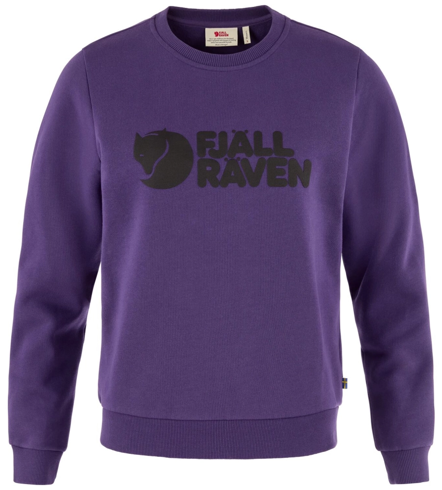 Fjallraven Logo Sweater W, kolor: 425 - Dark Violet