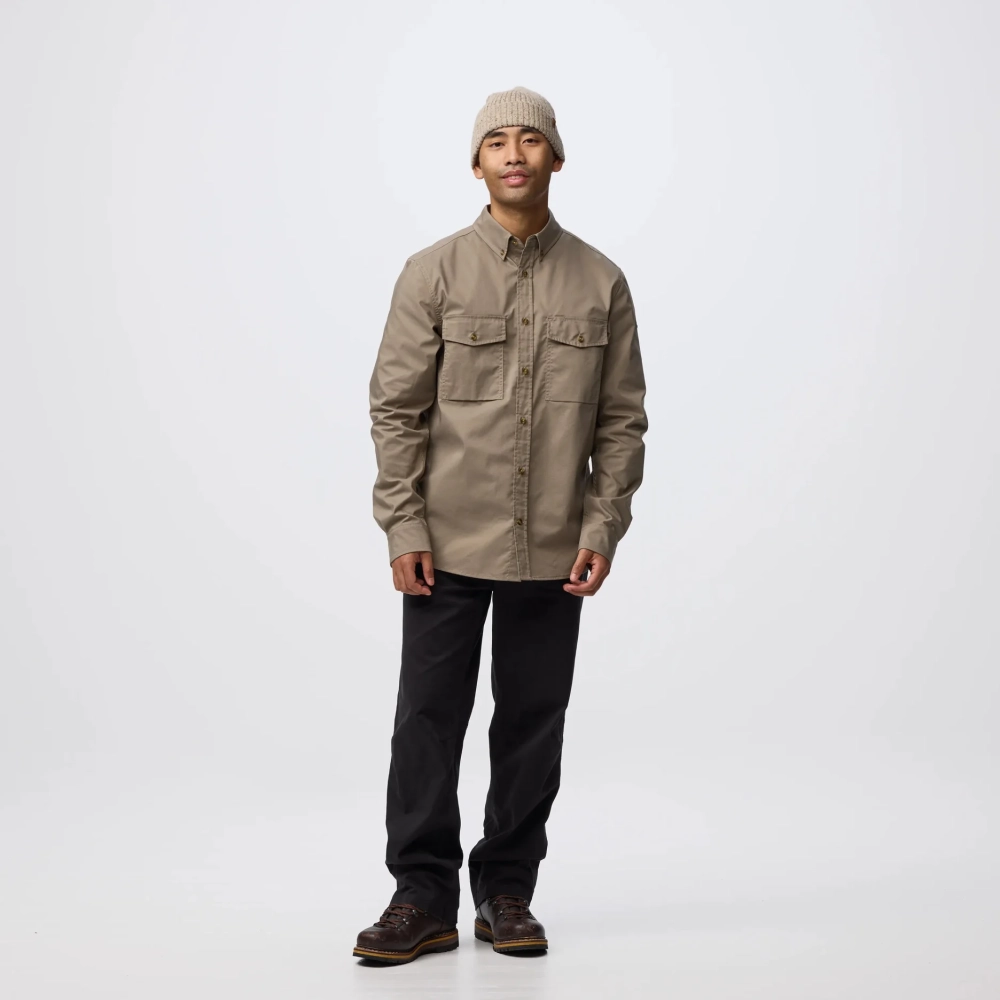 Ovik G-1000 Shirt LS M | 244 Suede Brown