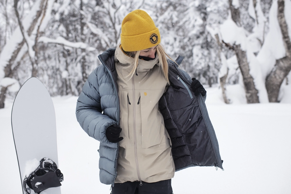 Bergtagen Down Jacket W, kolor: 577 - Nimbus Blue