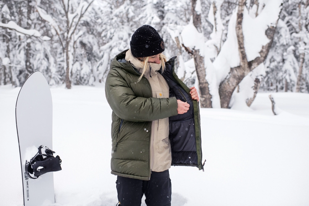 Bergtagen Down Jacket W, kolor - 625 Laurel Green