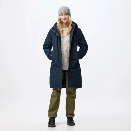 Kiruna Hydratic Padded Parka W | 555 Dark Navy