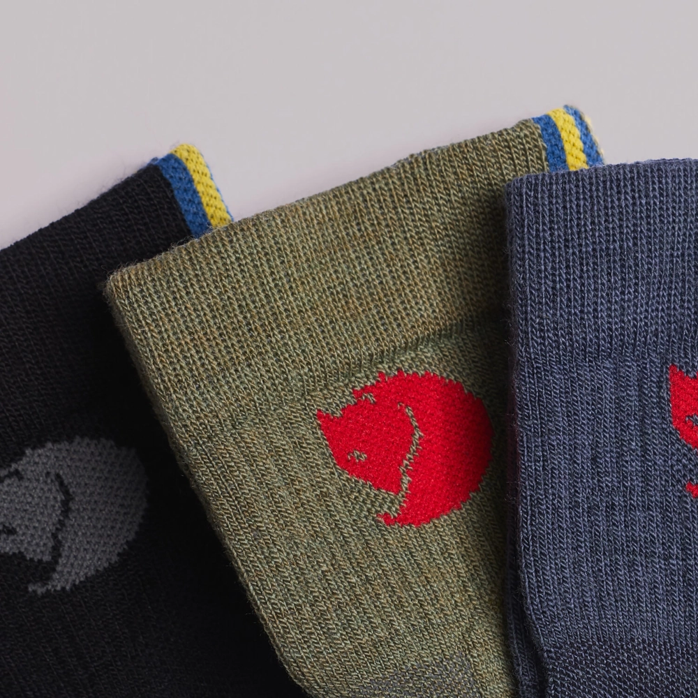 Quarter Wool Sock, mix kolorów