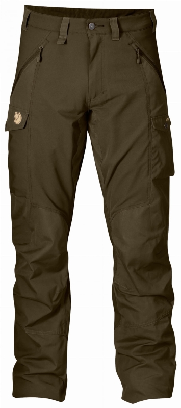 Fjallraven Abisko Trousers, kolor: 633 - Dark Olive