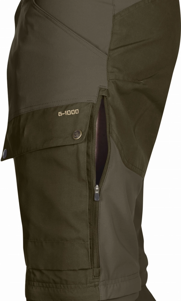 Keb Gaiter Trousers Long, kolor: 246/633 - Tarmac/Dark Olive.