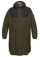 Lappland Eco-Shell Poncho, kolor: 633-030 Dark Olive-Dark Grey