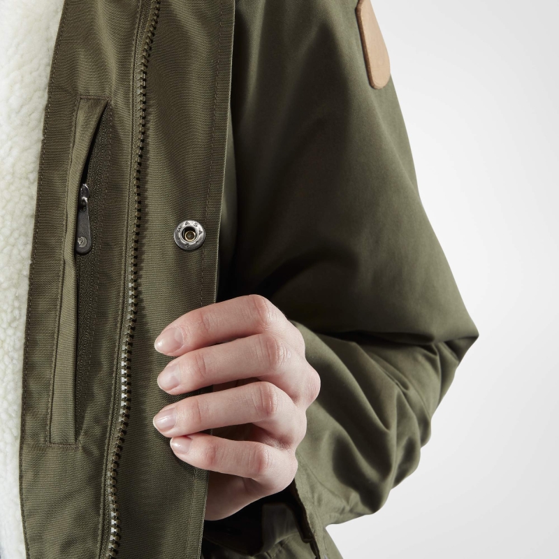 Greenland Winter Parka W, kolor: 625 - Laurel Green