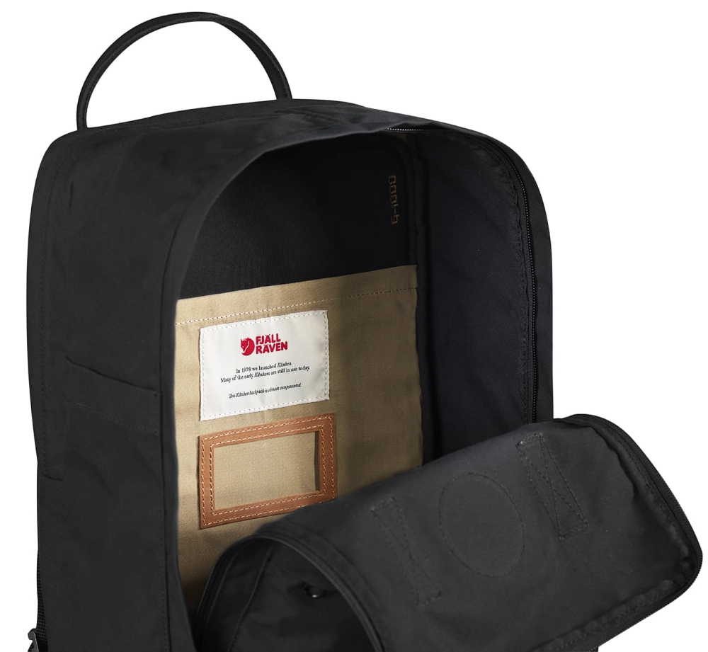 Fjallraven Kanken No. 2 Laptop 15" Black Edition