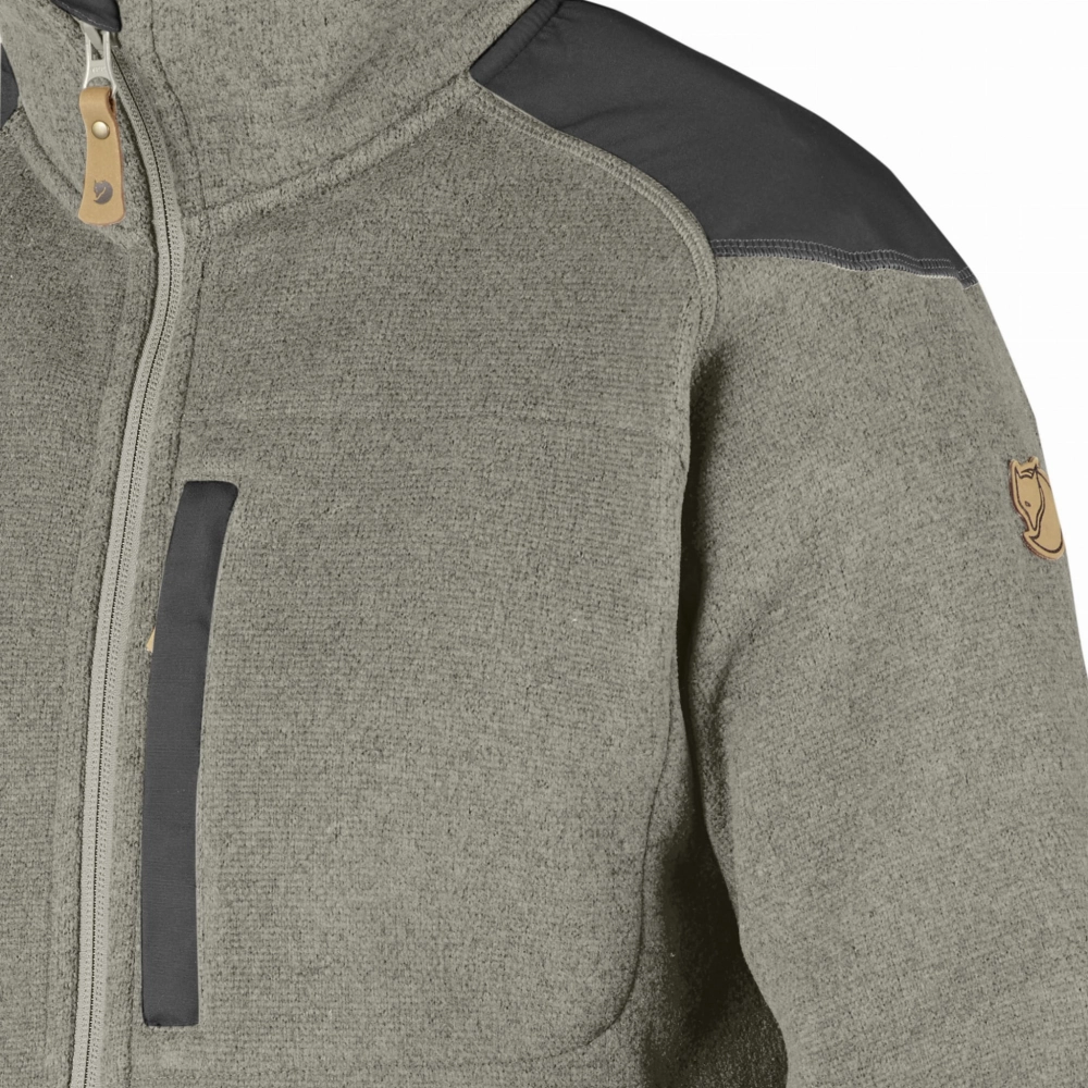 Buck Fleece, kolor: 021-030 - Fog-Dark Grey