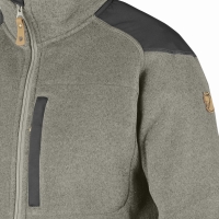 Buck Fleece, kolor: 021-030 - Fog-Dark Grey