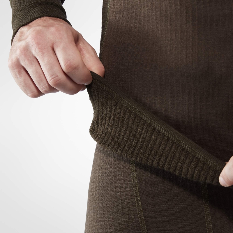 Varmland Woolterry Half Zip, kolor: 633 - Dark Olive