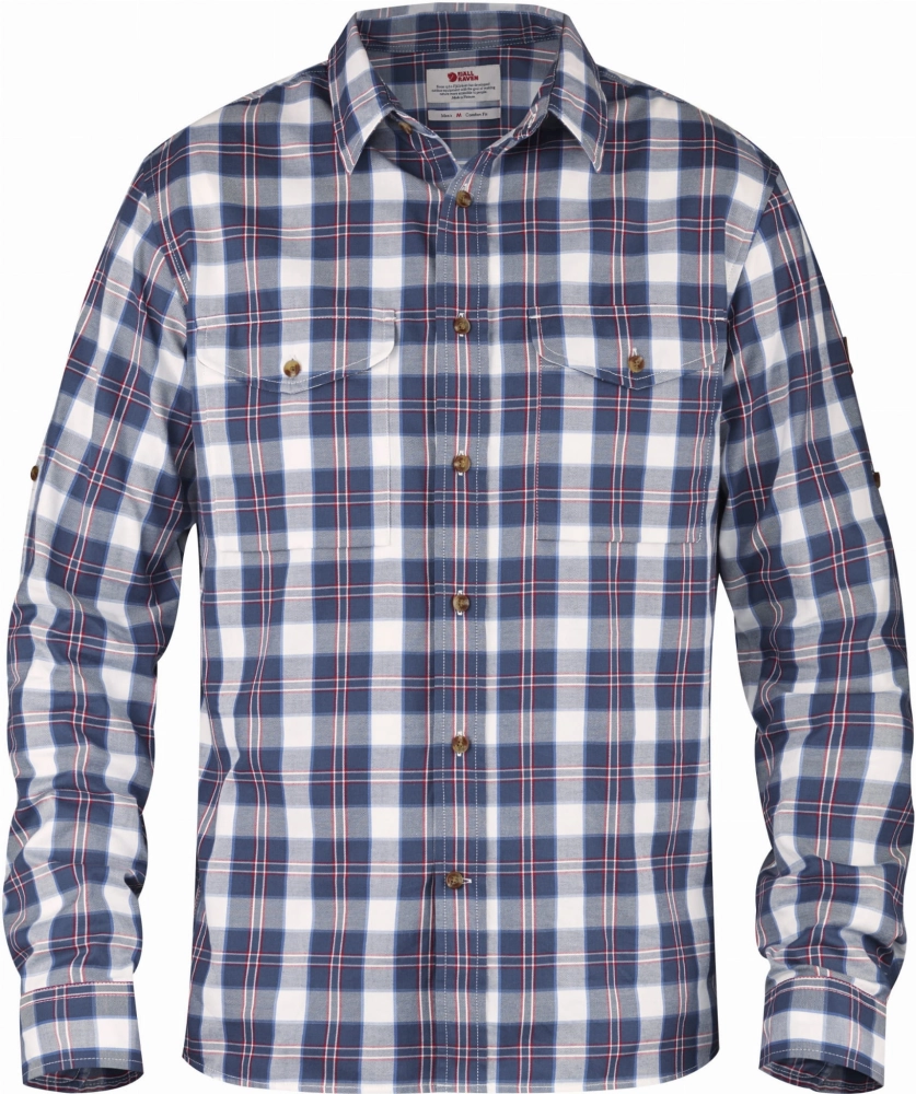 Singi Flannel Shirt LS, kolor: 520 - Uncle Blue