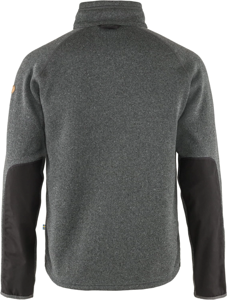 Ovik Fleece Zip Sweater, kolor: 030 - Dark Grey