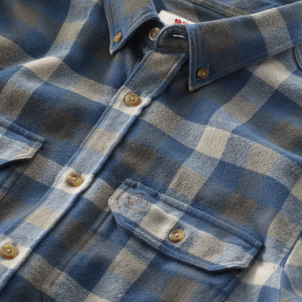 Skog Shirt Fjallraven, kolor: 646 - Glacier Green