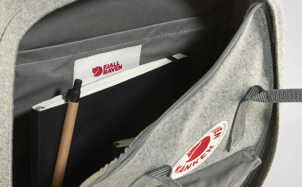 Kanken Re-Wool Laptop 15, zdjęcie poglądowe