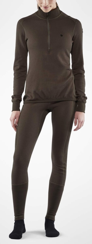 Varmland Woolterry Long Johns W, kolor: 633 - Dark Olive