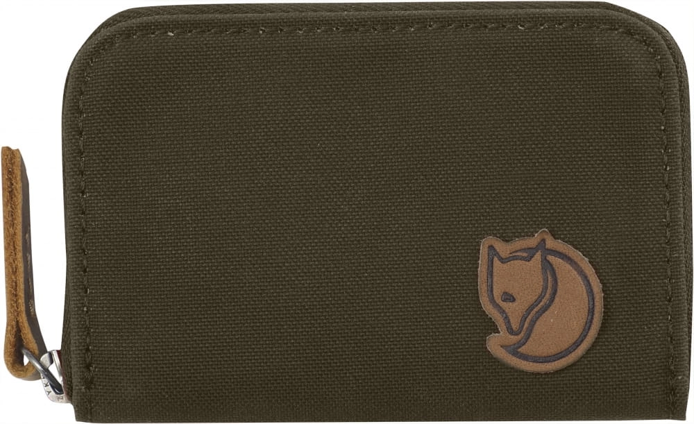 Zip Card Holder kolor: 633 - Dark Olive