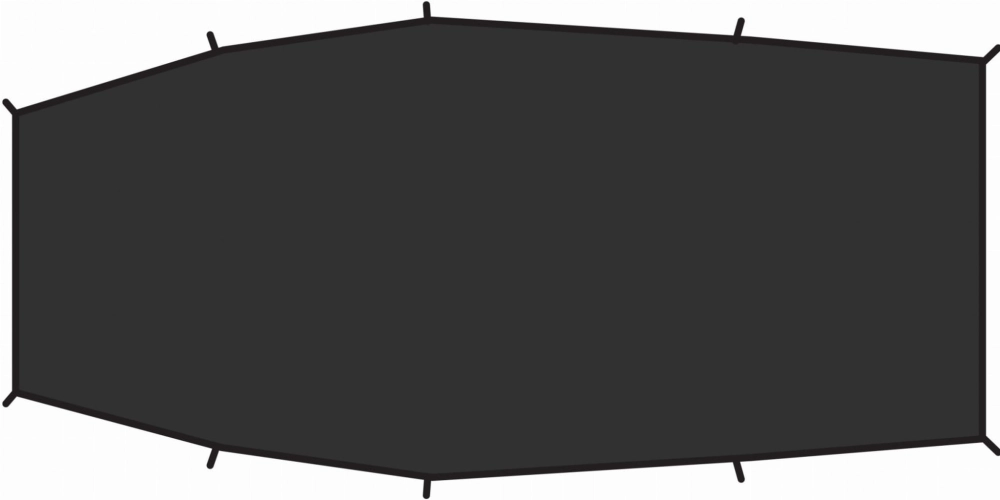 Fjallraven Shape 3 footprint