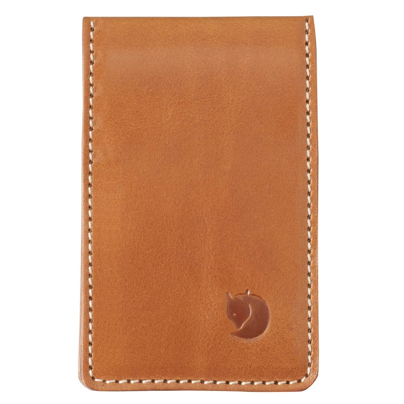 Fjallraven Ovik Card Holder Large, kolor: 249 - Leather Cognac
