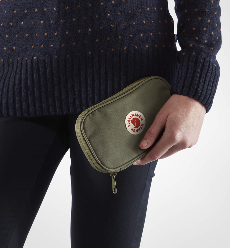 Kanken Travel Wallet, kolor: 620 - Green