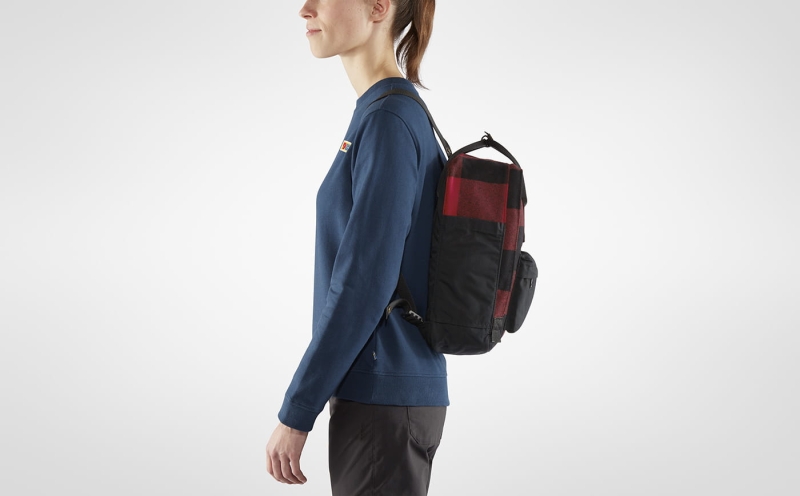 Kanken Re-Wool, kolor: 320-550 - Red/Black