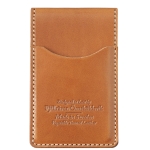 Fjallraven Ovik Card Holder Large, kolor: 249 - Leather Cognac