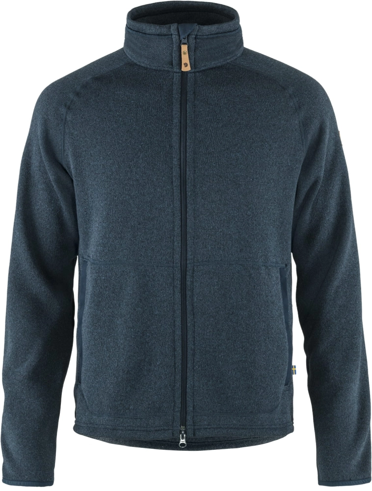 Ovik Fleece Zip Sweater, kolor: 560 - Navy
