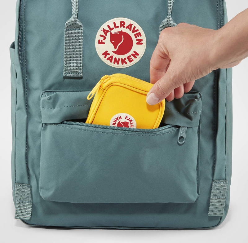 Kanken Card Wallet, kolor: 141 - Warm Yellow