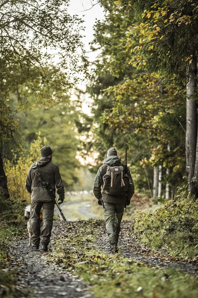 Drev Trousers Fjallraven, kolor: 633-246 Dark Olive/Tarmac.