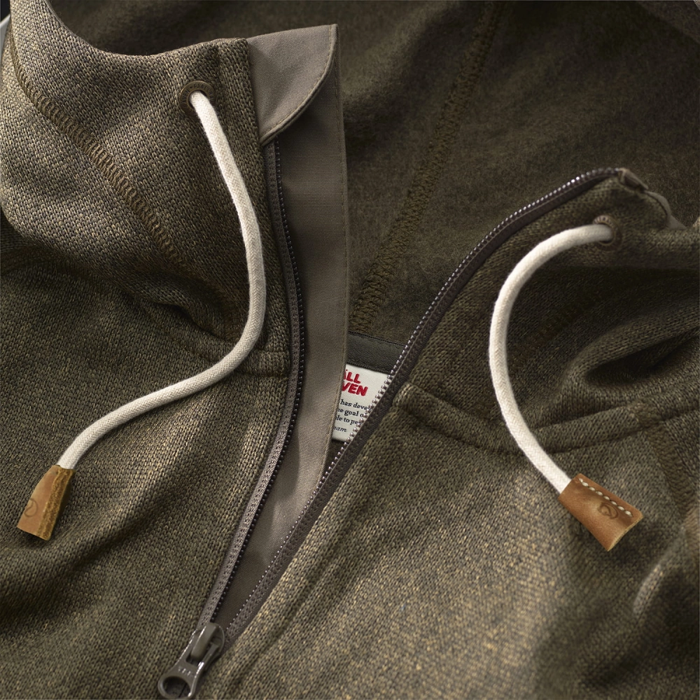 Ovik Fleece Hoodie Fjallraven, kolor: 246 - Tarmac