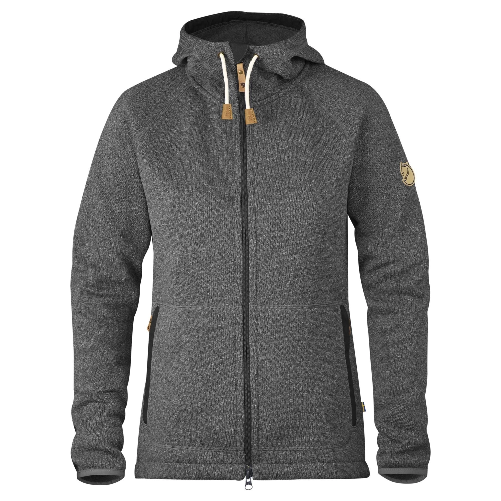 Ovik Fleece Hoodie W, kolor: 030 - Dark Grey
