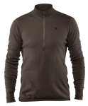 Varmland Woolterry Half Zip, kolor: 633 - Dark Olive