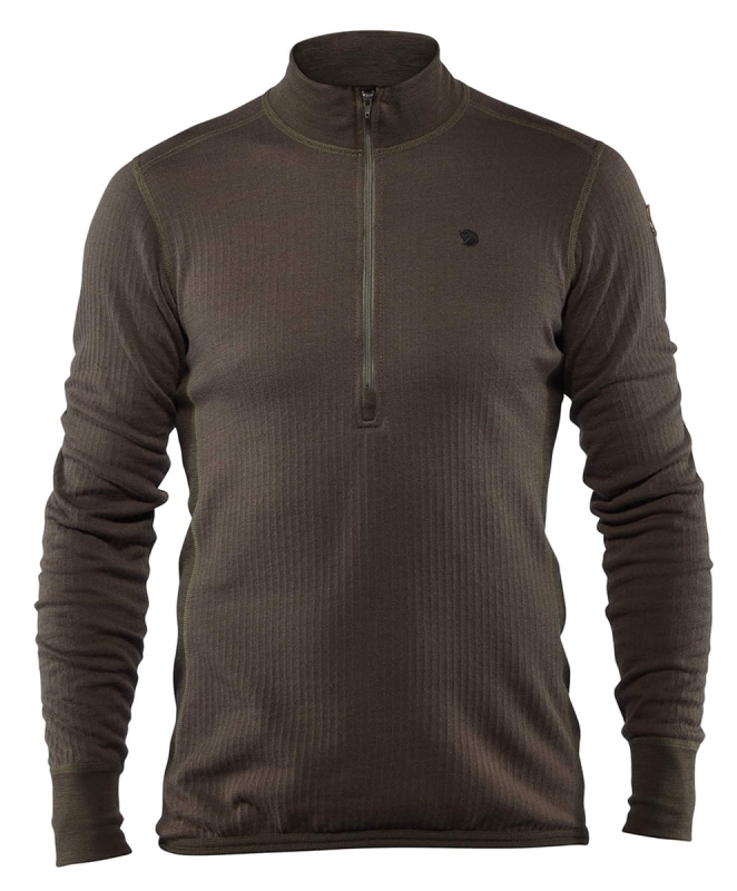 Varmland Woolterry Half Zip, kolor: 633 - Dark Olive