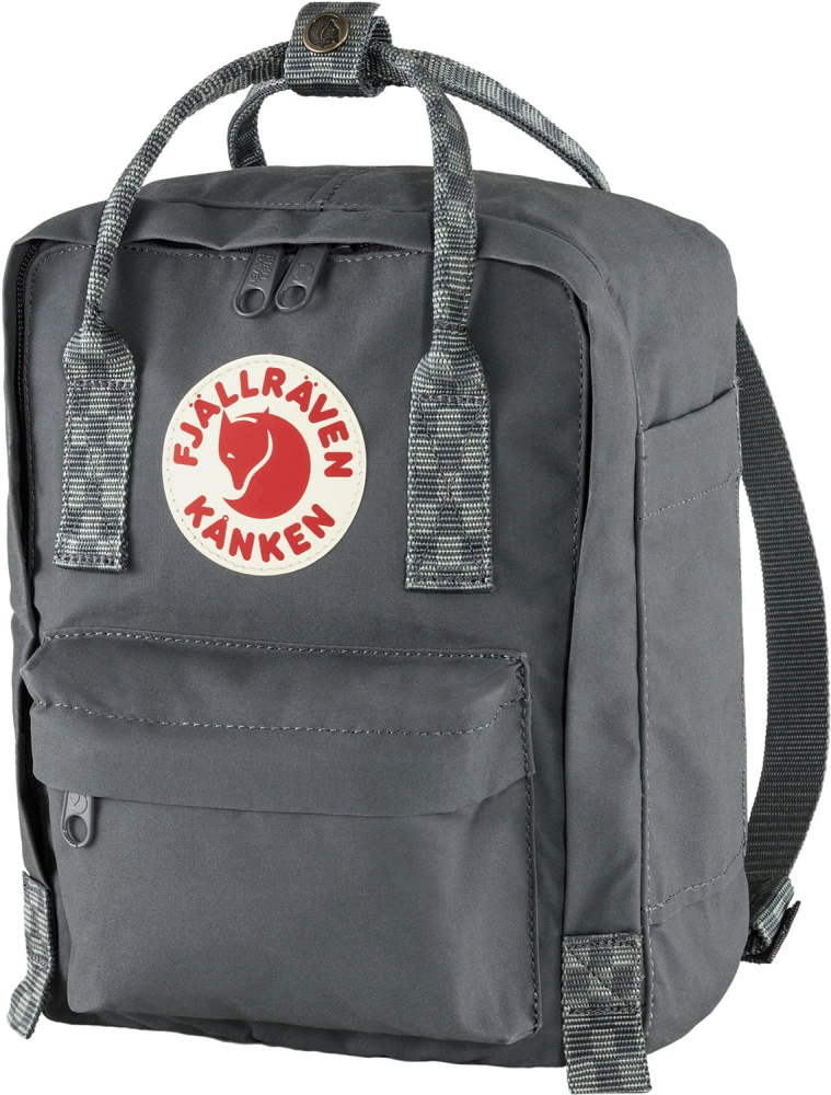 Kanken Mini, kolor: 046-904 - Super Grey/Chess Pattern
