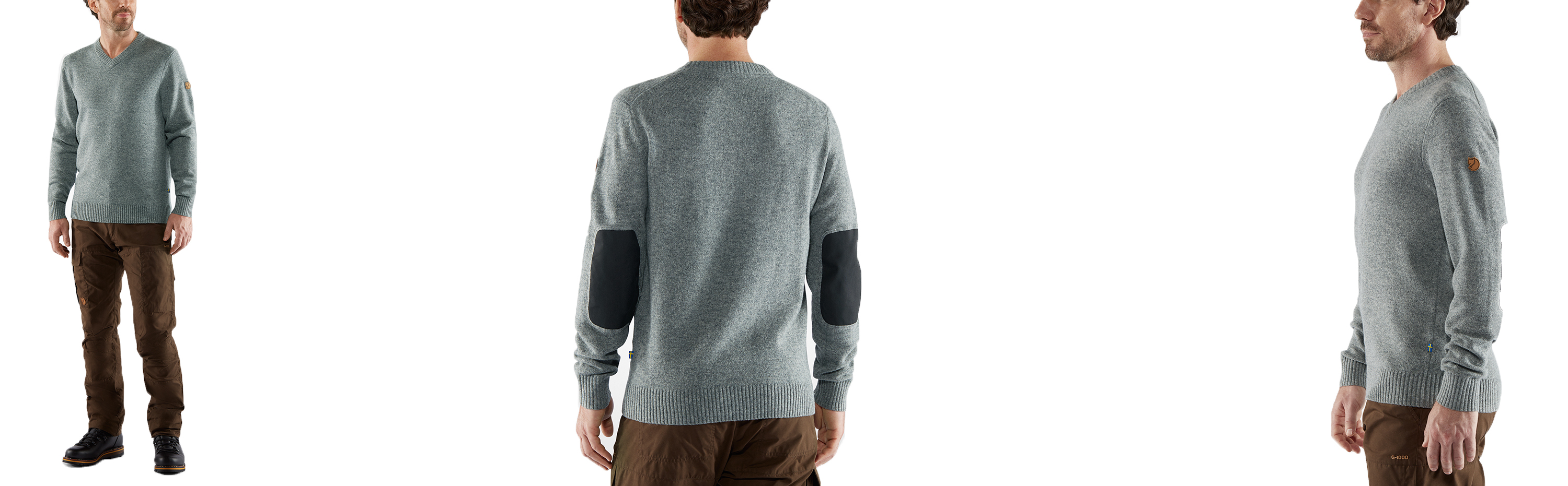 Fjallraven Ovik V-neck Sweater – baner